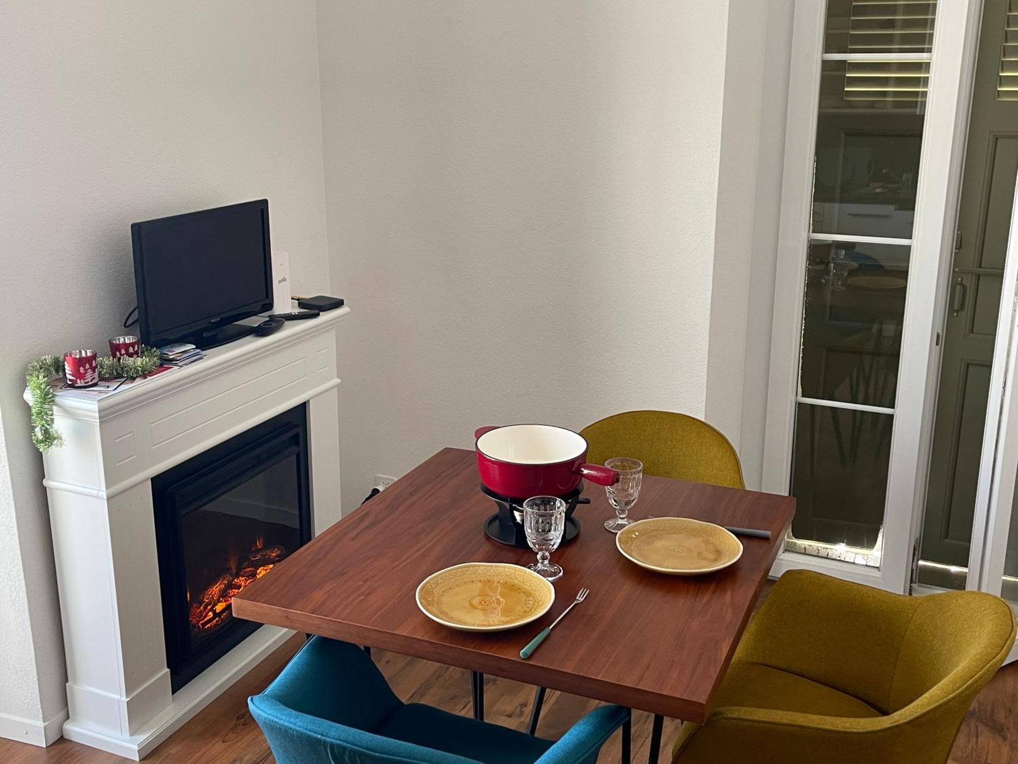 Charmant Appartement Au Vagabond Leysin Exterior foto