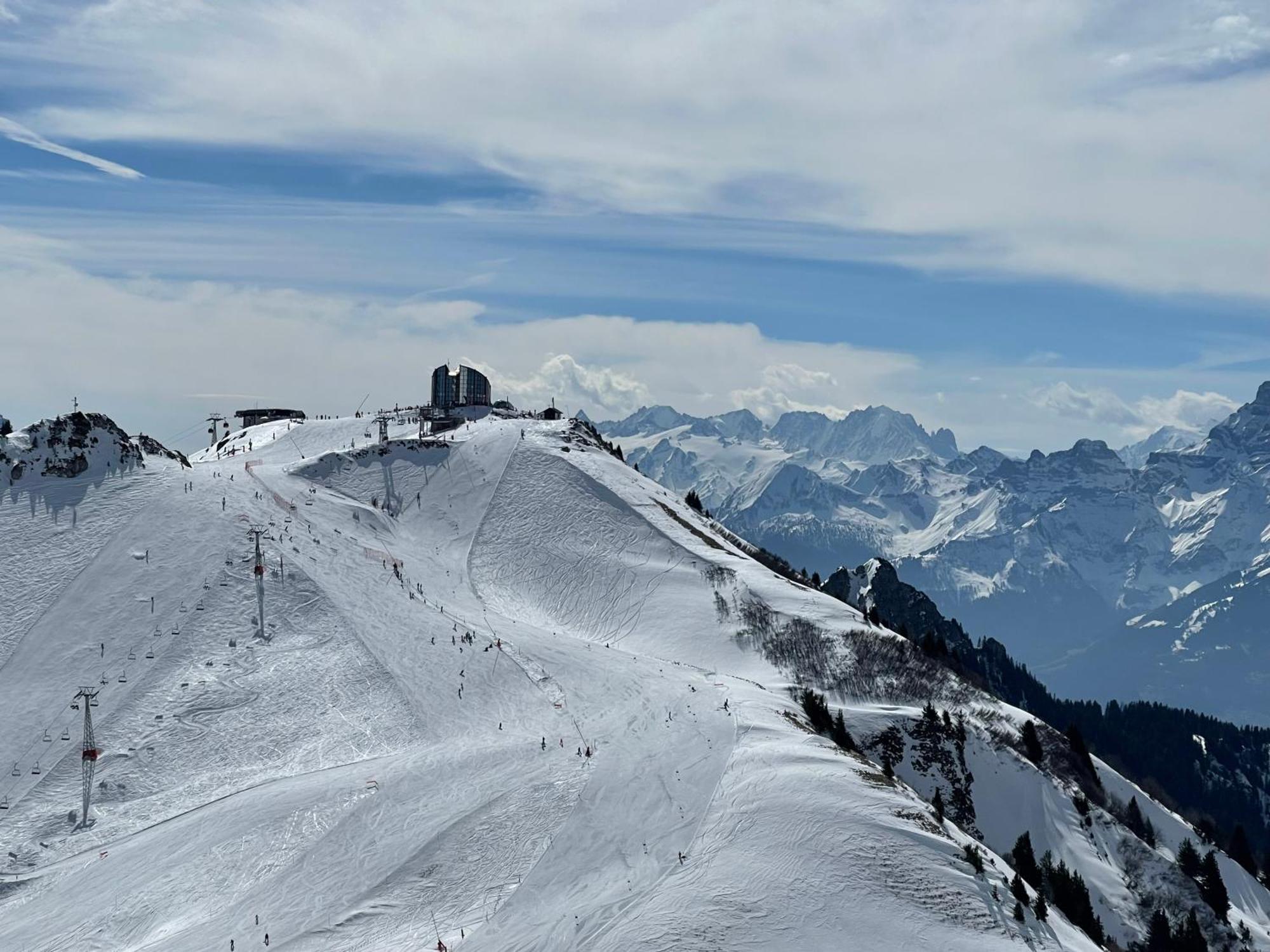 Charmant Appartement Au Vagabond Leysin Exterior foto
