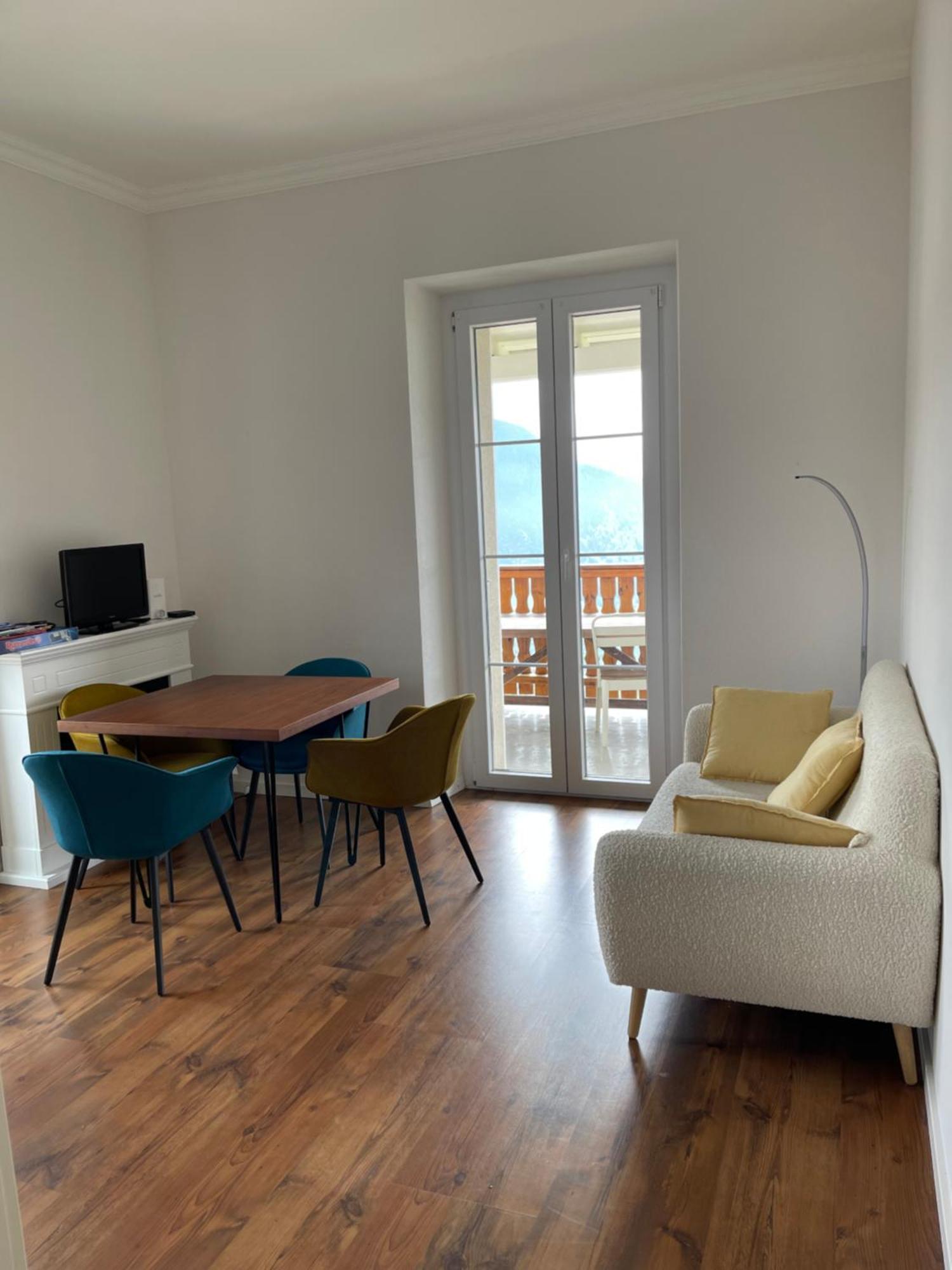 Charmant Appartement Au Vagabond Leysin Exterior foto